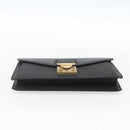 LOUIS VUITTON Epi Serie Dragonne Clutch Bag Black Noir M52612 LV Auth ki6383-6