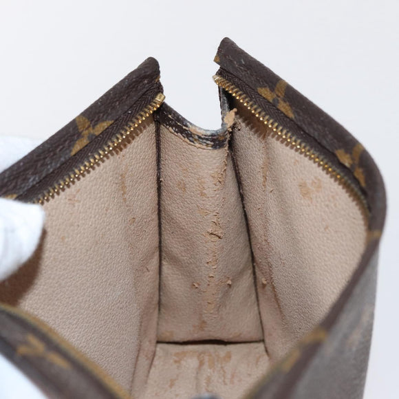 LOUIS VUITTON Monogram Poche Toilette 19 Pouch M47544 LV Auth ki6386