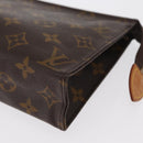 LOUIS VUITTON Monogram Poche Toilette 19 Pouch M47544 LV Auth ki6386-9
