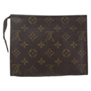 LOUIS VUITTON Monogram Poche Toilette 19 Pouch M47544 LV Auth ki6390-2