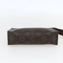 LOUIS VUITTON Monogram Poche Toilette 19 Pouch M47544 LV Auth ki6390-6