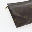 LOUIS VUITTON Monogram Poche Toilette 19 Pouch M47544 LV Auth ki6390-14