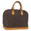 LOUIS VUITTON Monogram Alma Hand Bag M51130 LV Auth ki6392-1