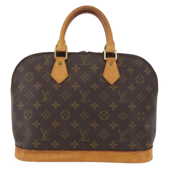 LOUIS VUITTON Monogram Alma Hand Bag M51130 LV Auth ki6392