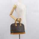LOUIS VUITTON Monogram Alma Hand Bag M51130 LV Auth ki6392-21