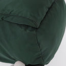 PRADA Backpack Nylon Green Silver Auth ki6395-16
