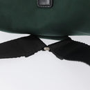 PRADA Backpack Nylon Green Silver Auth ki6395-8