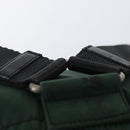 PRADA Backpack Nylon Green Silver Auth ki6395-14
