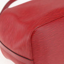 LOUIS VUITTON Epi Petit Noe Shoulder Bag Red M44107 LV Auth ki6398-16