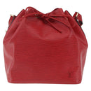 LOUIS VUITTON Epi Petit Noe Shoulder Bag Red M44107 LV Auth ki6398-13