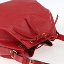 LOUIS VUITTON Epi Petit Noe Shoulder Bag Red M44107 LV Auth ki6398-6