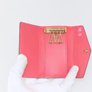 LOUIS VUITTON Vernis Multicles 4 Key Case Pink Amarrant M90913 Auth ki6400-8