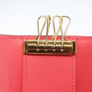 LOUIS VUITTON Vernis Multicles 4 Key Case Pink Amarrant M90913 Auth ki6400-19