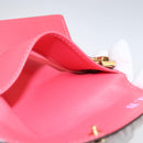LOUIS VUITTON Vernis Multicles 4 Key Case Pink Amarrant M90913 Auth ki6400-10