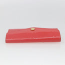 LOUIS VUITTON Vernis Multicles 4 Key Case Pink Amarrant M90913 Auth ki6400-5