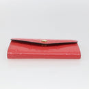 LOUIS VUITTON Vernis Multicles 4 Key Case Pink Amarrant M90913 Auth ki6400-6