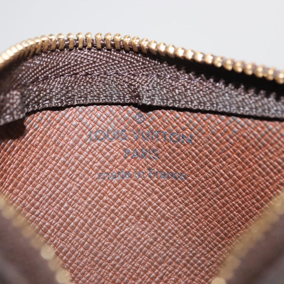 LOUIS VUITTON Monogram Pochette Cles Coin Purse M60033 LV Auth ki6401