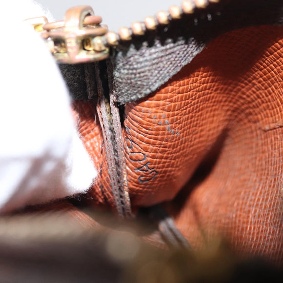 LOUIS VUITTON Monogram Pochette Cles Coin Purse M60033 LV Auth ki6402