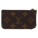 LOUIS VUITTON Monogram Pochette Cles Coin Purse M60033 LV Auth ki6402-2