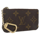 LOUIS VUITTON Monogram Pochette Cles Coin Purse M60033 LV Auth ki6403-1