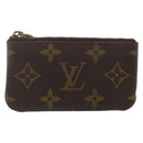 LOUIS VUITTON Monogram Pochette Cles Coin Purse M60033 LV Auth ki6403-2