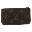 LOUIS VUITTON Monogram Pochette Cles Coin Purse M60033 LV Auth ki6403-3