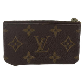 LOUIS VUITTON Monogram Pochette Cles Coin Purse M60033 LV Auth ki6404 - 0