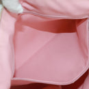 GUCCI GG Canvas Tote Bag Pink Gold 141470 Auth ki6408A-23