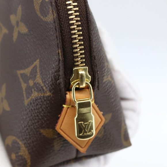 LOUIS VUITTON Monogram Pochette Cosmetic PM Pouch M43998 LV Auth ki6411
