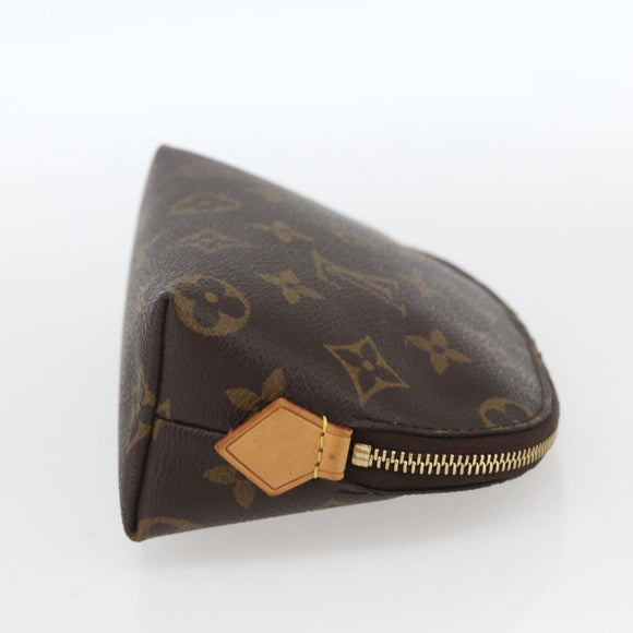 LOUIS VUITTON Monogram Pochette Cosmetic PM Pouch M43998 LV Auth ki6411