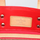 LOUIS VUITTON Monogram Vernis Reade PM Bag Pomme D'amour M91990 LV Auth ki6412-14