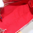 LOUIS VUITTON Monogram Vernis Reade PM Bag Pomme D'amour M91990 LV Auth ki6412-16