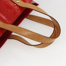LOUIS VUITTON Monogram Vernis Reade PM Bag Pomme D'amour M91990 LV Auth ki6412-7