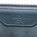 LOUIS VUITTON Taurillon Clemence Sac Plat Cloth Black M21884 Auth ki6418SAM-11