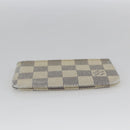 LOUIS VUITTON Damier Azur Pochette Cles Coin Purse N62659 LV Auth ki6422-6