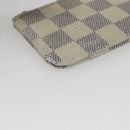 LOUIS VUITTON Damier Azur Pochette Cles Coin Purse N62659 LV Auth ki6422-14
