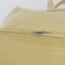 LOUIS VUITTON Monogram Vernis Wilshire PM Hand Bag Broncorail M91452 Auth ki6423-10