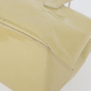LOUIS VUITTON Monogram Vernis Wilshire PM Hand Bag Broncorail M91452 Auth ki6423-12