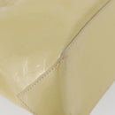 LOUIS VUITTON Monogram Vernis Wilshire PM Hand Bag Broncorail M91452 Auth ki6423-13