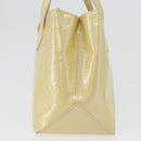 LOUIS VUITTON Monogram Vernis Wilshire PM Hand Bag Broncorail M91452 Auth ki6423-4