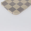 LOUIS VUITTON Damier Azur Pochette Cles Coin Purse N62659 LV Auth ki6438-15