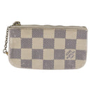 LOUIS VUITTON Damier Azur Pochette Cles Coin Purse N62659 LV Auth ki6438-13