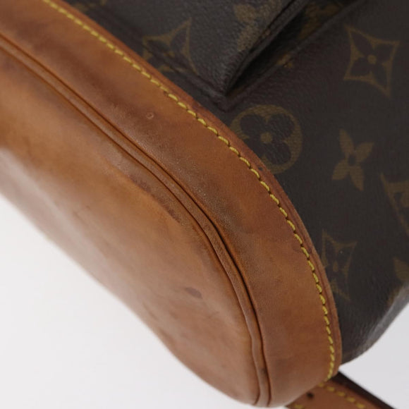 LOUIS VUITTON Monogram Montsouris PM Rugzak M51137 LV Auth ki6440