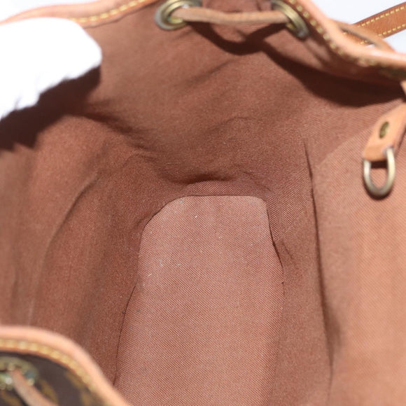 LOUIS VUITTON Monogram Montsouris PM Rugzak M51137 LV Auth ki6440