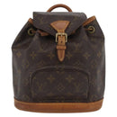 LOUIS VUITTON Monogram Montsouris PM Rugzak M51137 LV Auth ki6440-13
