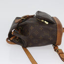 LOUIS VUITTON Monogram Montsouris PM Rugzak M51137 LV Auth ki6440-4