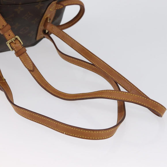 LOUIS VUITTON Monogram Montsouris PM Rugzak M51137 LV Auth ki6440