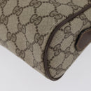 GUCCI GG Supreme Web Sherry Line Shoulder Bag PVC Beige 904 02 005 Auth ki6442-12