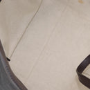 GUCCI GG Supreme Tote Bag PVC Gold Dark Brown 309613 Auth ki6444-10
