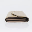 LOUIS VUITTON Vernis Portefeuille Sarah lange portemonnee Beige M90407 LV Auth ki6451V-3